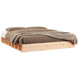 Vidaxl bedframe massief hout 180x200 cm