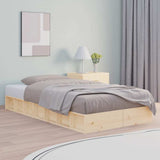 Vidaxl bedframe massief hout 100x200 cm