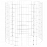 Vidaxl compostbak ø100x100 cm gegalvaniseerd staal