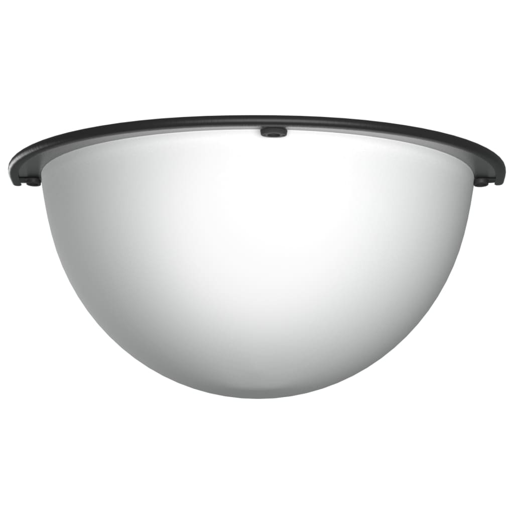 Vidaxl verkeersspiegel halve bol 2 st ø 30 cm acryl