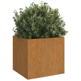 Vidaxl plantenbak 49x47x46 cm cortenstaal