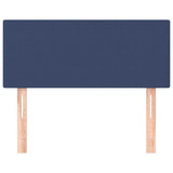 Vidaxl hoofdbord 80x5x78 88 cm stof blauw
