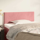 Vidaxl hoofdbord 80x5x78 88 cm fluweel roze