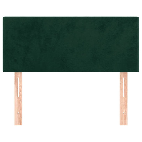 Vidaxl hoofdbord 90x5x78 88 cm fluweel donkergroen