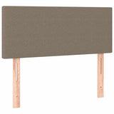 Vidaxl hoofdbord 100x5x78 88 cm stof taupe