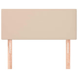 Vidaxl hoofdbord 100x5x78 88 cm kunstleer cappuccinokleurig