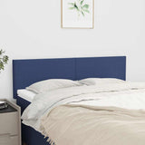 Vidaxl hoofdborden 2 st 72x5x78 88 cm stof blauw