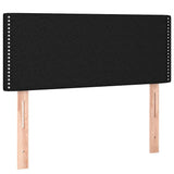 Vidaxl hoofdbord 90x5x78 88 cm stof zwart