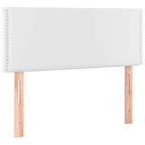 Vidaxl hoofdbord 100x5x78 88 cm kunstleer wit