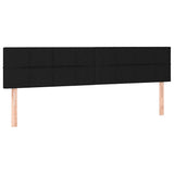 Vidaxl hoofdborden 2 st 90x5x78 88 cm stof zwart