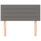 Vidaxl hoofdbord 80x5x78 88 cm stof donkergrijs