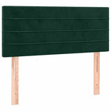 Vidaxl hoofdbord 80x5x78 88 cm fluweel donkergroen