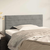 Vidaxl hoofdbord 90x5x78 88 cm fluweel lichtgrijs