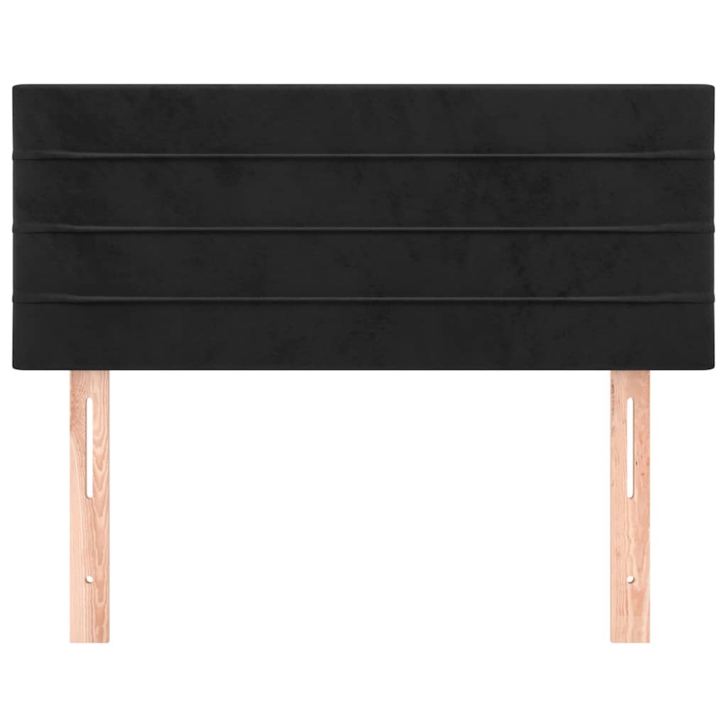 Vidaxl hoofdbord 90x5x78 88 cm fluweel zwart