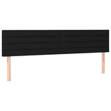 Vidaxl hoofdborden 2 st 90x5x78 88 cm stof zwart