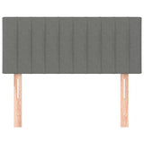 Vidaxl hoofdbord 80x5x78 88 cm stof donkergrijs