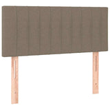 Vidaxl hoofdbord 80x5x78 88 cm stof taupe