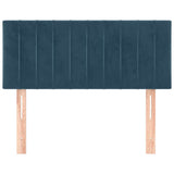 Vidaxl hoofdbord 80x5x78 88 cm fluweel donkerblauw