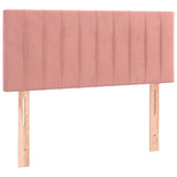 Vidaxl hoofdbord 80x5x78 88 cm fluweel roze