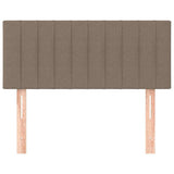 Vidaxl hoofdbord 90x5x78 88 cm stof taupe