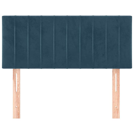 Vidaxl hoofdbord 90x5x78 88 cm fluweel donkerblauw
