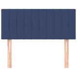 Vidaxl hoofdbord 100x5x78 88 cm stof blauw