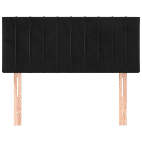 Vidaxl hoofdbord 100x5x78 88 cm fluweel zwart