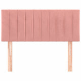 Vidaxl hoofdbord 100x5x78 88 cm fluweel roze