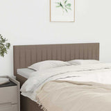 Vidaxl hoofdborden 2 st 72x5x78 88 cm stof taupe