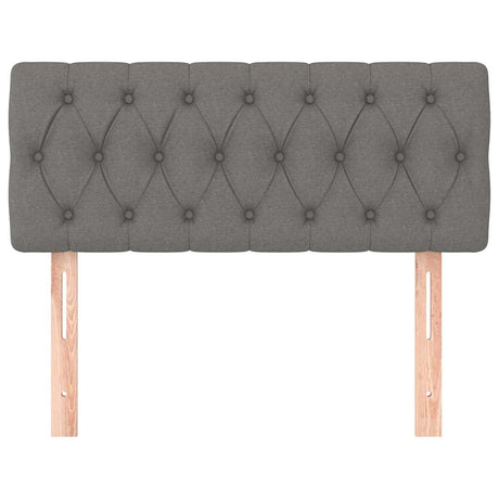 Vidaxl hoofdbord 90x7x78 88 cm stof donkergrijs
