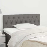 Vidaxl hoofdbord 90x7x78 88 cm stof donkergrijs