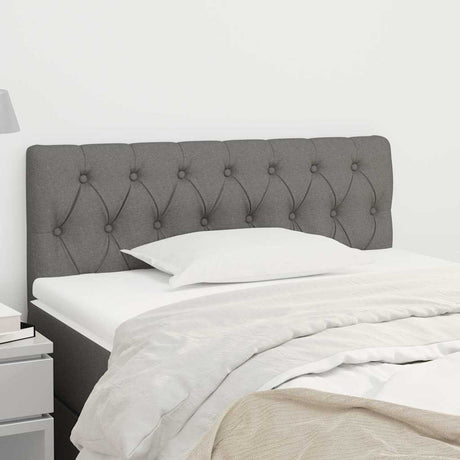 Vidaxl hoofdbord 90x7x78 88 cm stof donkergrijs