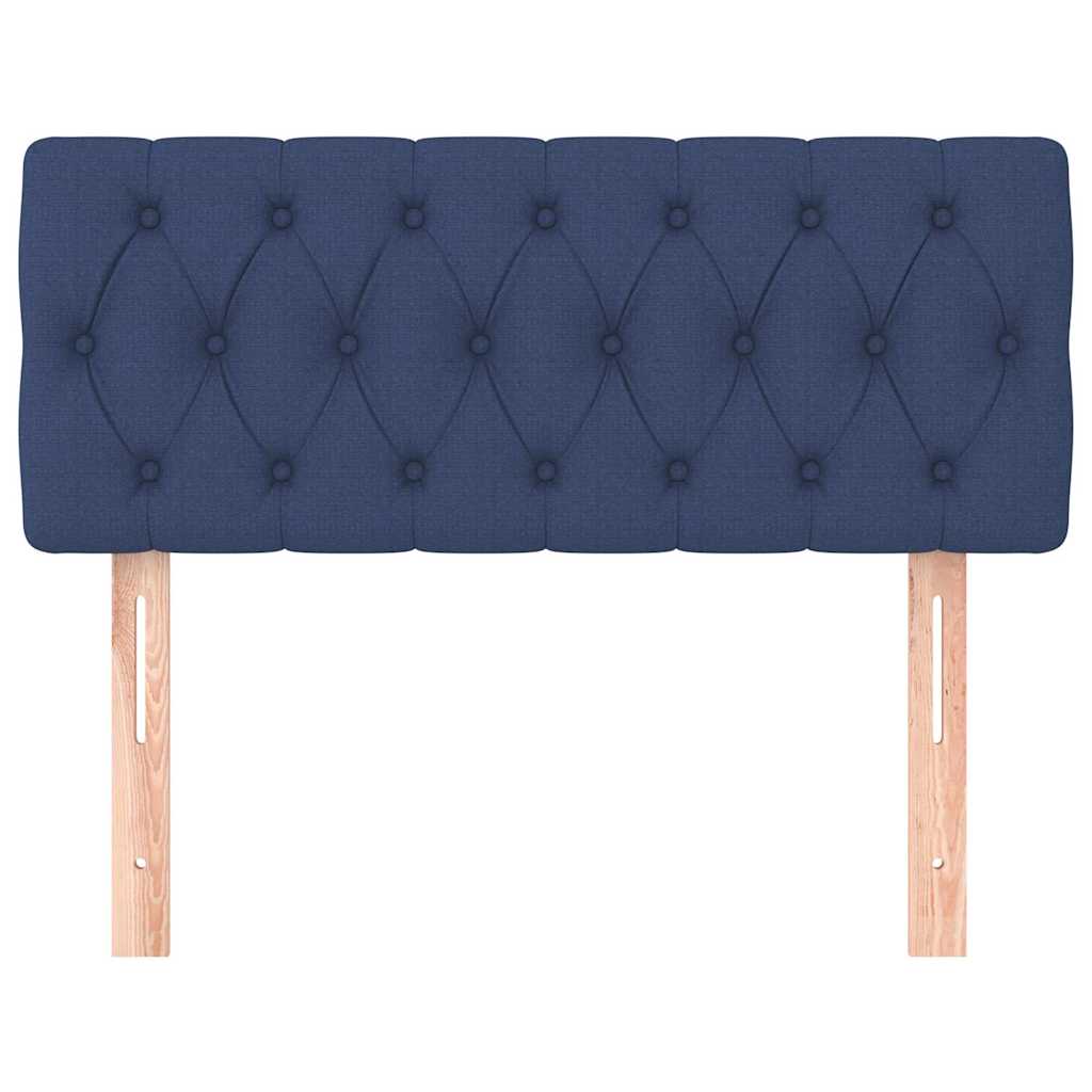 Vidaxl hoofdbord 90x7x78 88 cm stof blauw