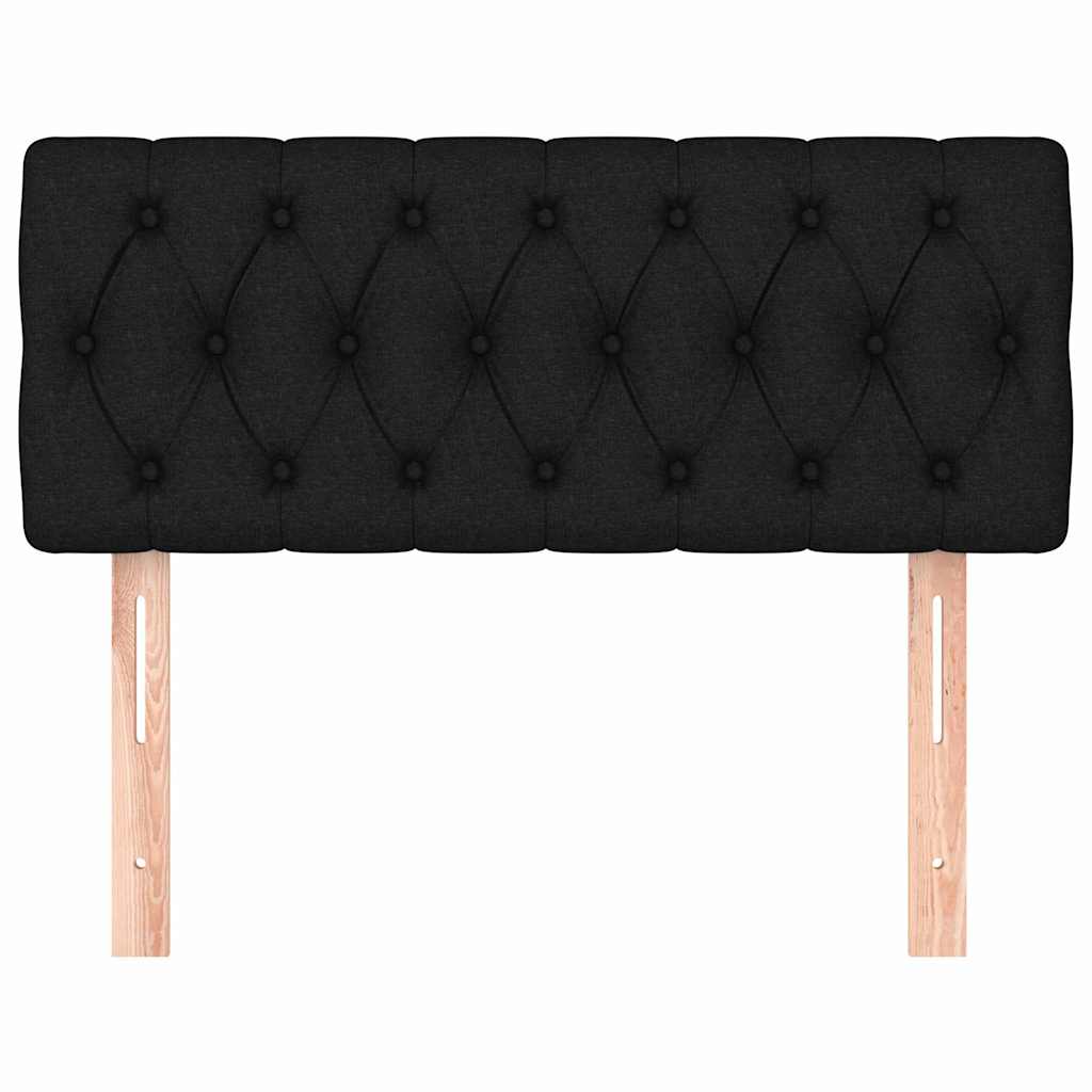 Vidaxl hoofdbord 100x7x78 88 cm stof zwart