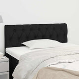 Vidaxl hoofdbord 100x7x78 88 cm stof zwart