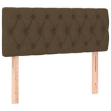 Vidaxl hoofdbord 100x7x78 88 cm stof donkerbruin
