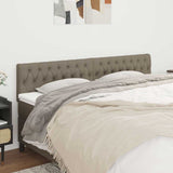 Vidaxl hoofdborden 2 st 90x7x78 88 cm stof taupe