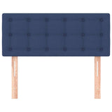 Vidaxl hoofdbord 80x5x78 88 cm stof blauw