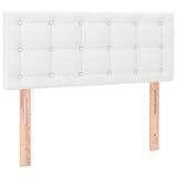 Vidaxl hoofdbord 80x5x78 88 cm kunstleer wit