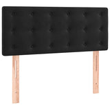 Vidaxl hoofdbord 80x5x78 88 cm fluweel zwart