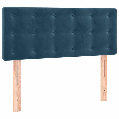 Vidaxl hoofdbord 80x5x78 88 cm fluweel donkerblauw