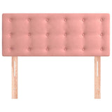 Vidaxl hoofdbord 80x5x78 88 cm fluweel roze