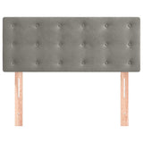 Vidaxl hoofdbord 90x5x78 88 cm fluweel lichtgrijs