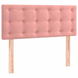Vidaxl hoofdbord 90x5x78 88 cm fluweel roze