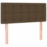 Vidaxl hoofdbord 100x5x78 88 cm stof donkerbruin