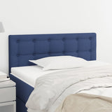 Vidaxl hoofdbord 100x5x78 88 cm stof blauw