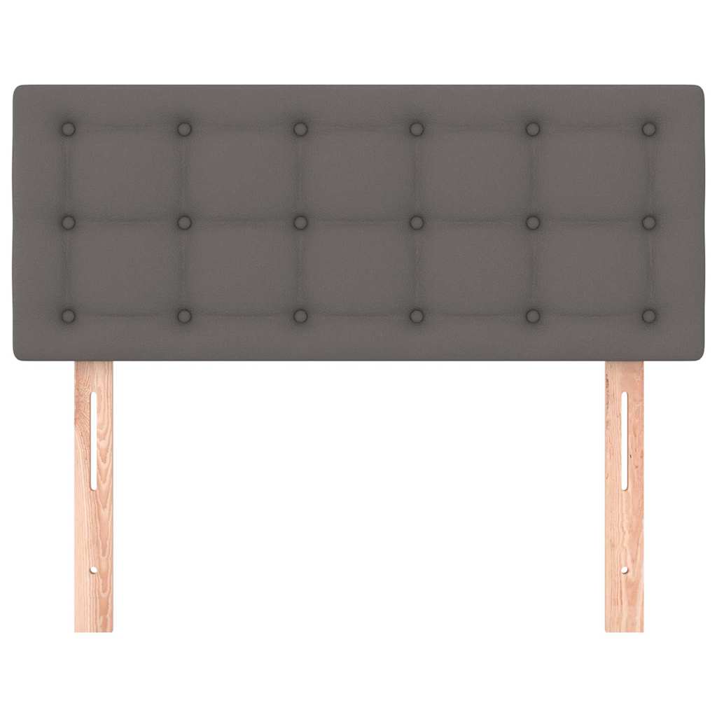 Vidaxl hoofdbord 100x5x78 88 cm kunstleer grijs