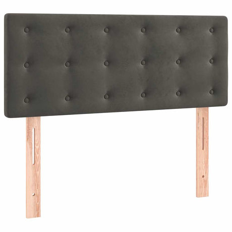 Vidaxl hoofdbord 100x5x78 88 cm fluweel donkergrijs
