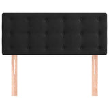 Vidaxl hoofdbord 100x5x78 88 cm fluweel zwart