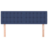 Vidaxl hoofdborden 2 st 72x5x78 88 cm stof blauw